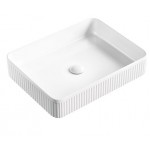 Square Gloss White Basin